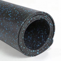 high density EPDM sparkle OEM color available rubber flooring